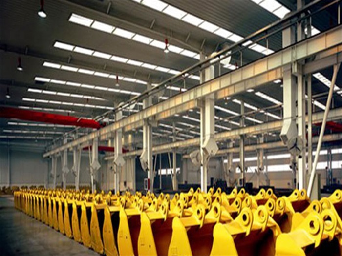 汾阳挖掘机装配车间